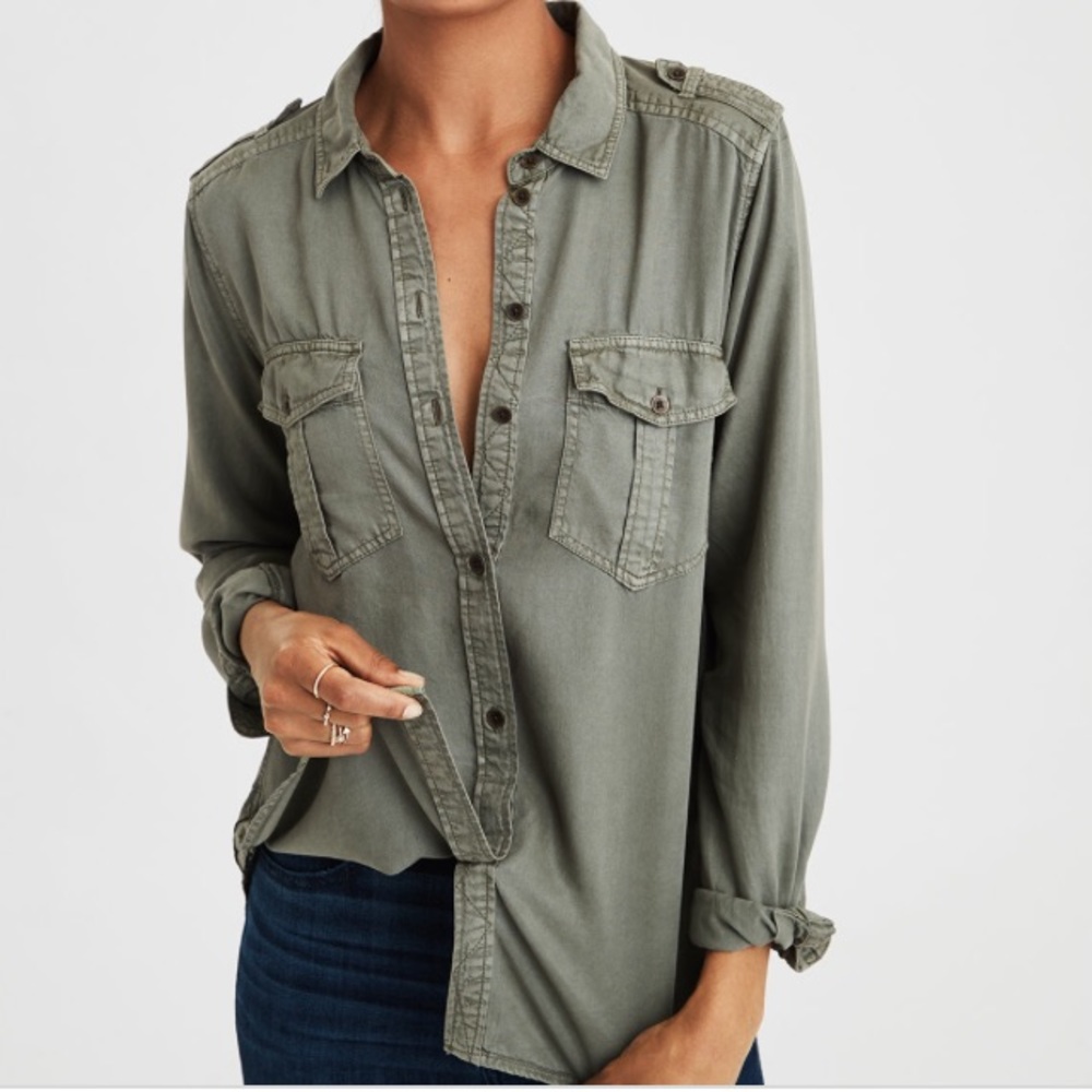 Button-up Long Sleeve